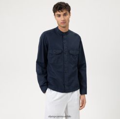 sobrecamisa casual elegante de nivel cinco, camisa casual, marino OLYMP ropa 82622D1962