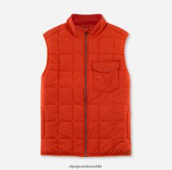 sudadera modern fit, chaleco, rojo OLYMP ropa 82622D2191