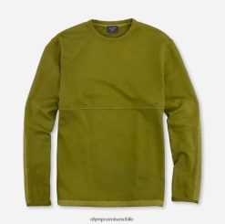 sudadera modern fit, verde lima OLYMP ropa 82622D1929