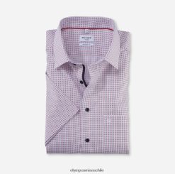 tendenz modern fit, camisa business, new kent, rojo OLYMP ropa 82622D1713