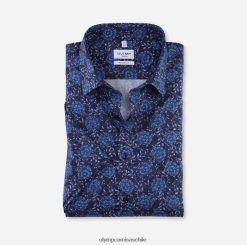 tendenz modern fit, camisa de negocios, new kent, marine OLYMP ropa 82622D1717